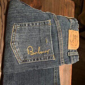 Authentic Burberry boys denim designer jeans Sz 10Y